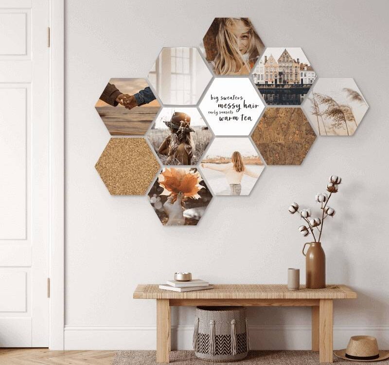 Entwirf eine Wanddekoration mit Fotos ganz nach Deinem Geschmack